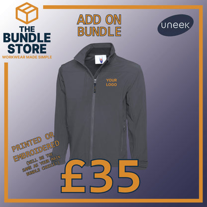 Add On - 1 x UC611 Premium Softshell Jacket