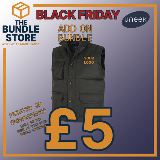 BF Add On - 1 x UC640 Bodywarmer for £5!