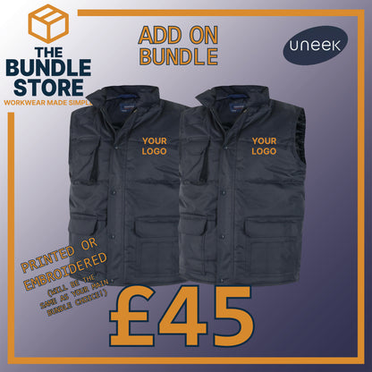Add On - 2 x UC640 Bodywarmers
