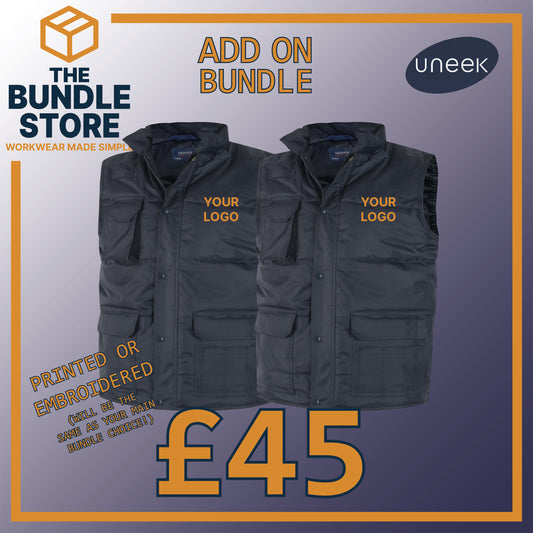 Add On - 2 x UC640 Bodywarmers