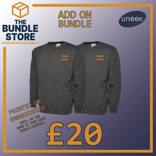 Add On - 2 x UC203 Sweatshirts