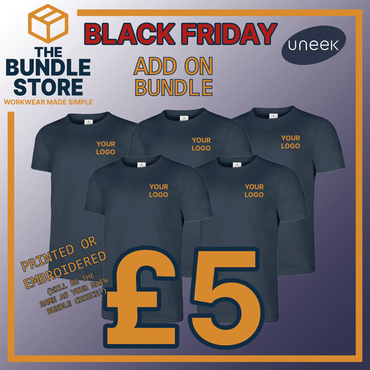 BF Add On - 5 x UC320 T Shirts for £5!